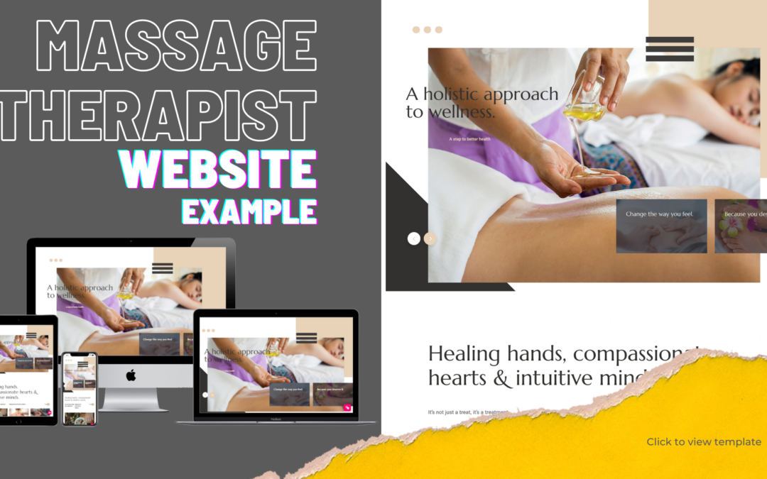 Massage Therapist Layout