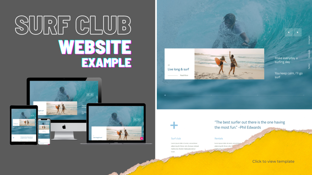 Surf Club Layout