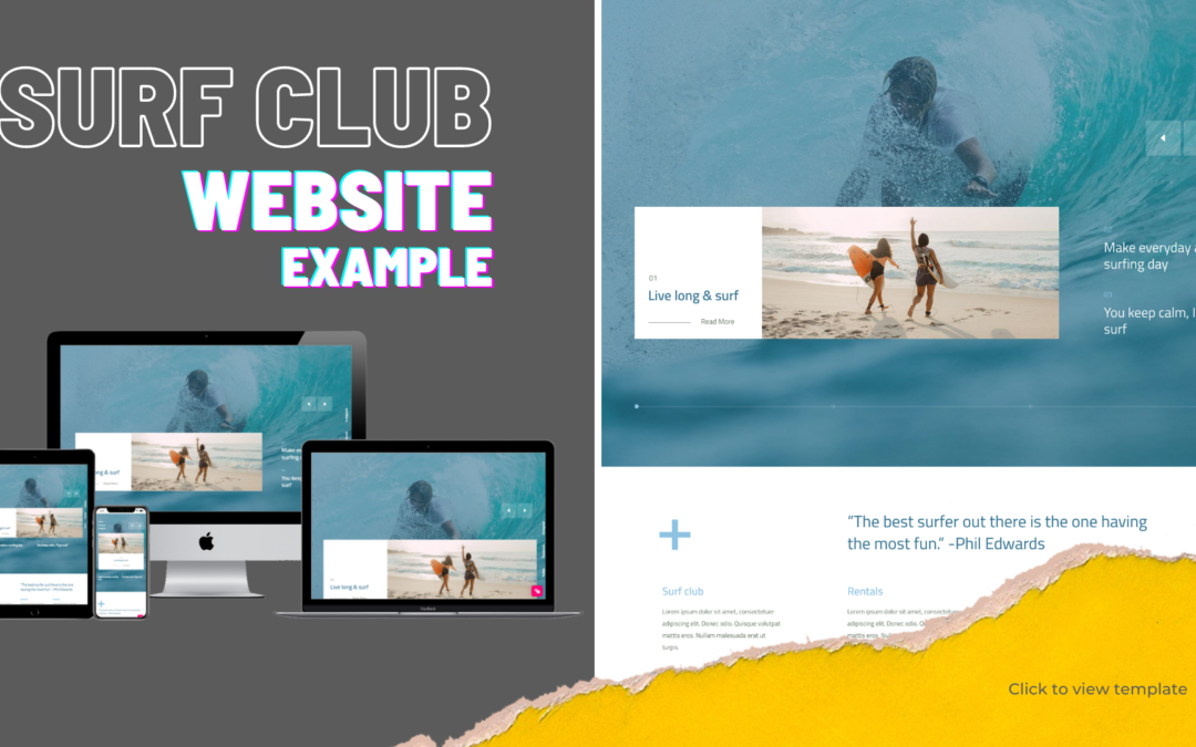 Surf Club Layout